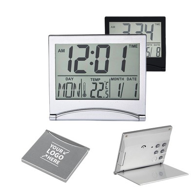 Foldable Travel Alarm Clock