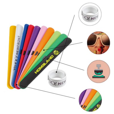 Silicone Slap Bracelet