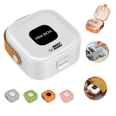 Small Travel Jewelry Organizer Storage Box Case