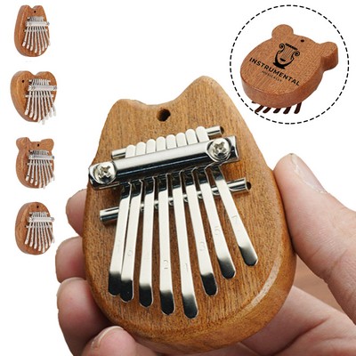 Mini Size 8 Key Wood Kalimba Finger Piano