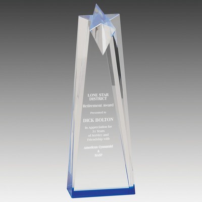 Sculpted Star Acrylic