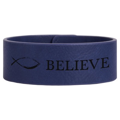 Leatherette Cuff Bracelet