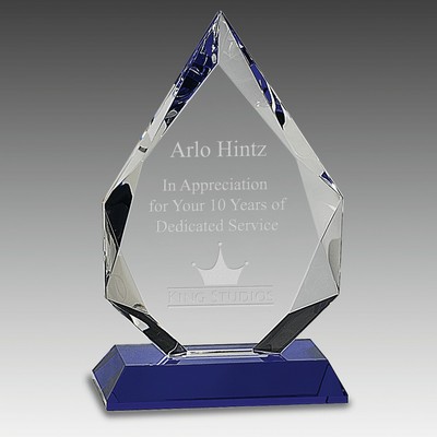 Diamond Crystal on Pedestal Base