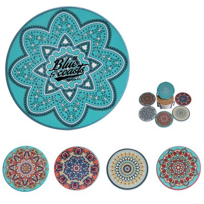 Ceramic Drink Coaster Set