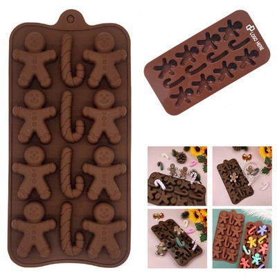 Gengerbread Man Silicone Mold