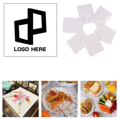 16 X 16" Disposable Seafood Tablecloth W/ Packing Bag