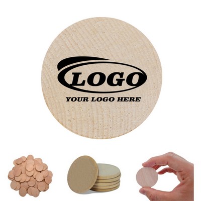 Wooden Nickels Advertising Coins