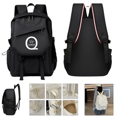 11.4 X 5.1 X 17.3" School Backpack