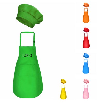 Kids Chef Hat and Apron Set