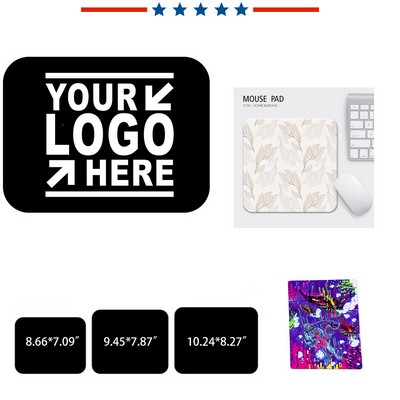 Custom Logo Rubber Mouse Pad