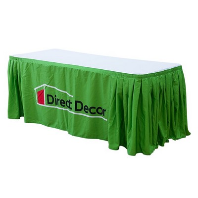 8' Table Skirt in Full Color