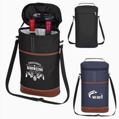 Insulated Wine Tote Bag