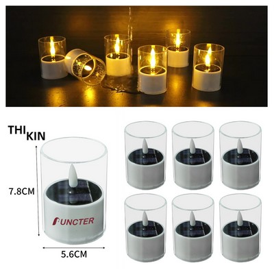 Solar Energy Electronic LED Tea Candle Light