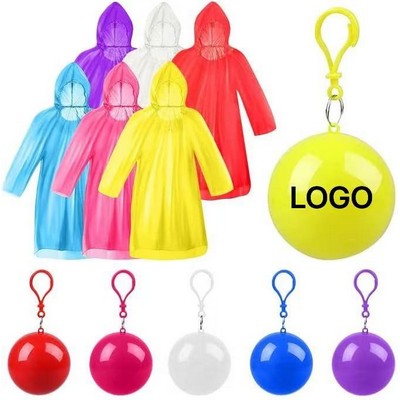 Disposable Emergency Rain Ponchos