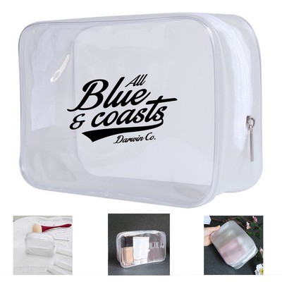 Clear PVC Travel Toiletry Organize Bag