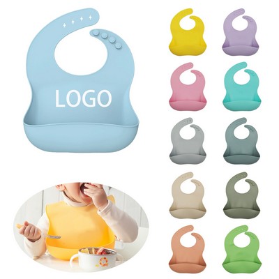 Silicone Baby Feeding Bib