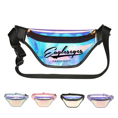 Holographic Laser Reflective Fanny Pack