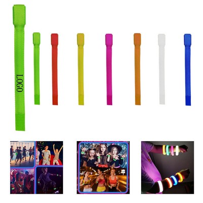 Custom LED Flashing Wristband Bracelet