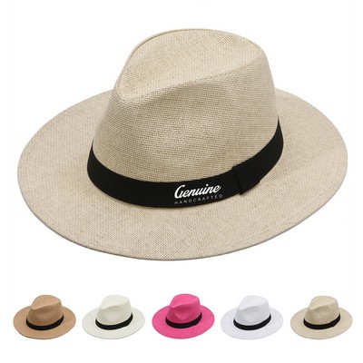Chic Summer Travel Straw Hat