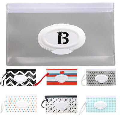 Baby Wipes EVA Pouch w/ Flip Top Lid for Travel bag