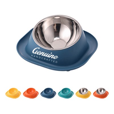 Elevated Tilted Pet Bowl