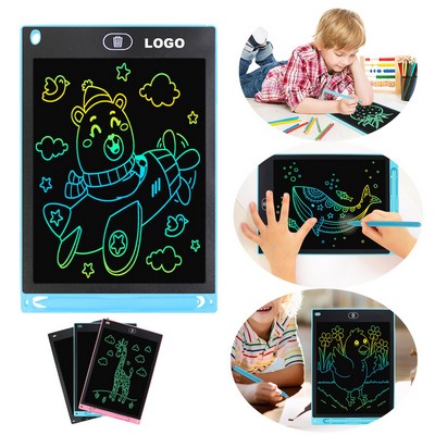 8.5" Reusable Drawing Board with Stylus Educational Toy LCD Writing Tablet for Kids