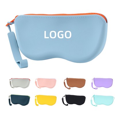 Portable Silicone Eyeglasses Case