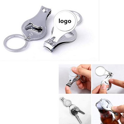 Nail Clipper With Bottle Opener