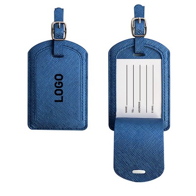 PU Leather Luggage Tag