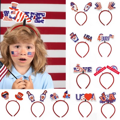 American Flag Independence Day Headband
