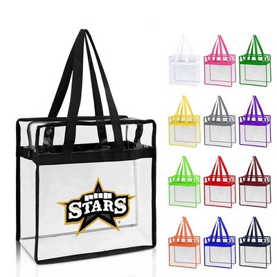 Clear PVC Tote Bag