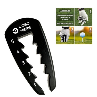 Golf Ball Tee Height Adjuster
