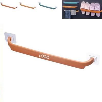 No-Drill Towel Rack