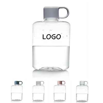 Portable Flat Tritan Water Bottle