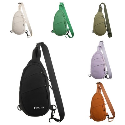 Nylon Backpack Crossbody Chest Bag