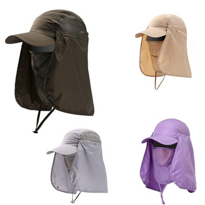 Fishing Hats With Face Mask