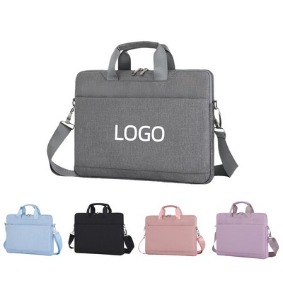 Convertible Shoulder and Hand-held Computer Bag