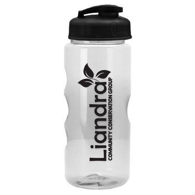 Garyline® Mini Mountain Tritan® Bottle with Flip-Top Lid - 22 oz.