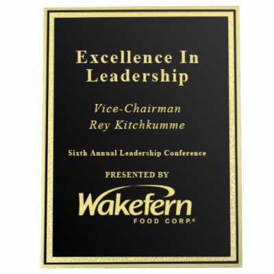 Black Screened Plate (7" x 10")