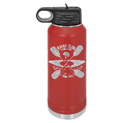 Polar Camel 32 oz. Red Water Bottle