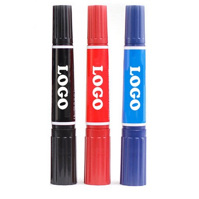 Oil-Based Marker Double-Ended