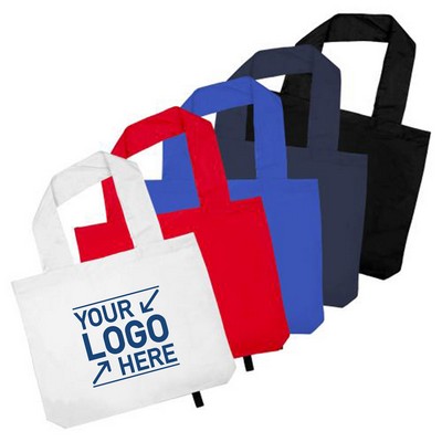 Foldable Nylon Shopping Tote