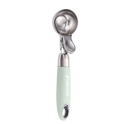 304 Stainless Steel Ice Cream Scoop with Trigger Release Heavy Duty Ice Ball Maker