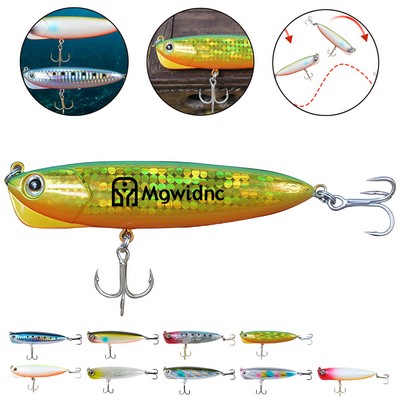 3.54" 0.63oz Sinking Pencil Lure for Bass Pike Saltwater Fishing