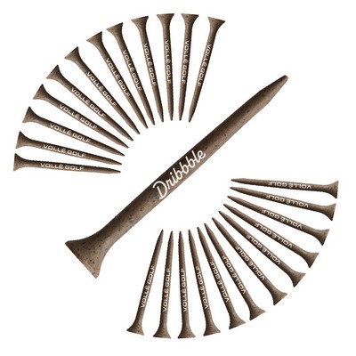 Volle Golf Coffee Tees 25 Ct