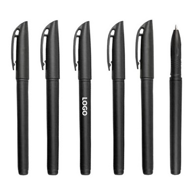 5.5''L Fine Point Custom Promotional Soft Touch Gel Ink Pen