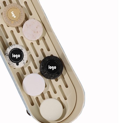 Customized Plastic Wrapped Round Soap