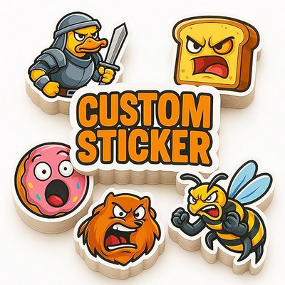 Custom Labels Stickers Decals