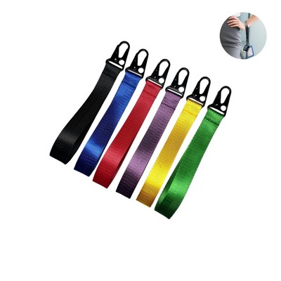 7"x1" Nylon Wrist Strap Lanyards