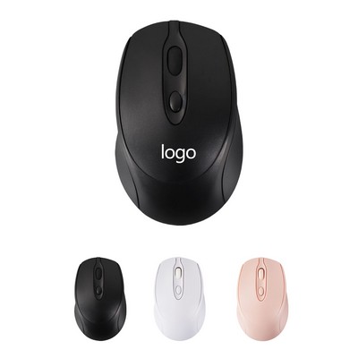 Wireless 2.4G Bluetooth Mouse With Receiver For Office Pc